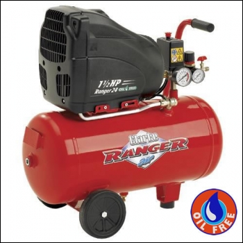 Clarke 'Ranger 24' Oil Free Air Compressor