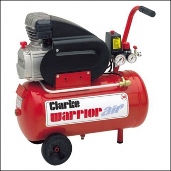 Clarke Warrior 30 Air Compressor (230v)