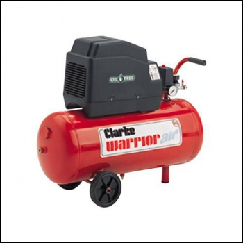 Clarke 'Warrior 60A' Air Compressor (Oil Free)