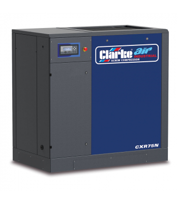 Clarke CXR75N 275cfm 75HP Industrial Screw Compressor (400V) - Code 2456626
