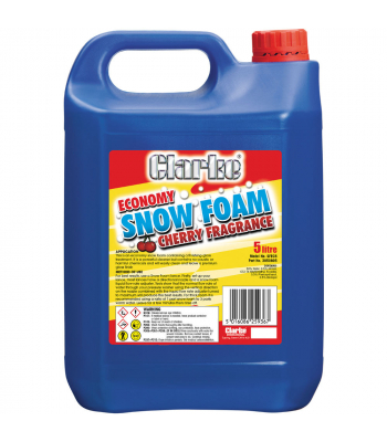 Clarke SFEC5 Economy Snow Foam with Cherry Fragrance (5 Litre) - Code 3050805