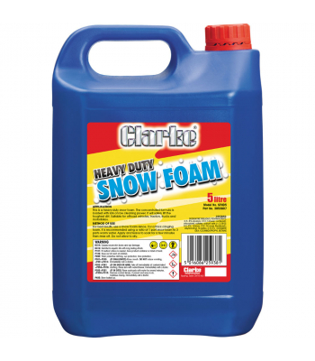 Clarke SFHD5 Heavy Duty Snow Foam (5 Litres) - Code 3050807