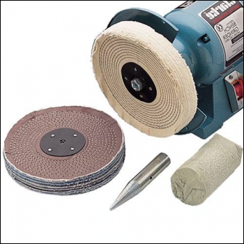 Clarke CBK200C 8 inch  Polishing Kit
