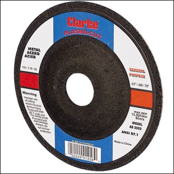 Clarke PD1 Plasma Cutting Disc (4� inch ) (per 25 box)