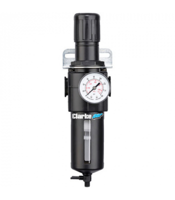 Clarke CAT197 1/2 inch  Standard Airline Filter/Pressure Regulator with Gauge - Code 3120514