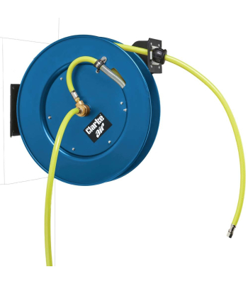 Clarke HVR15 15m High Visibility Retractable Wall Mounted Air Hose Reel - Code 3122011