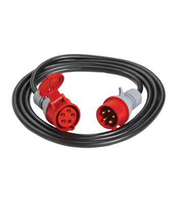 Clarke DCL16A-B 3.3m 400V Connecting Lead with 16Amp Plug and Socket to suit Clarke 6015 + 7015 - Code 3220848
