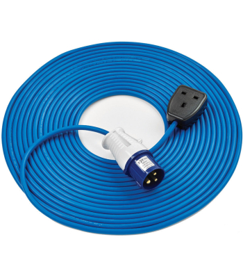 Clarke EL16-B 14m 16A Plug to 13A Socket Extension Lead (230V) - Code 3220852