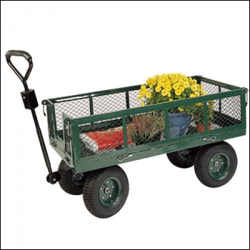 Clarke  GT2 Drop Sided Towable Garden Trolley