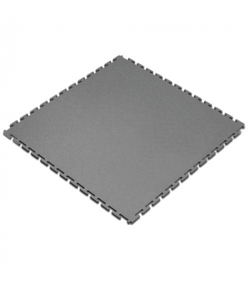 Clarke FLG2 - Grey Interlocking PVC Floor Tile (Single) - Code 3608001