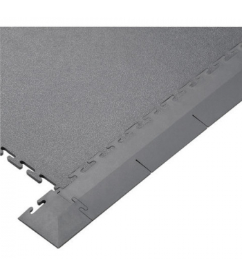 Clarke Grey PVC Corner Piece for Interlocking Floor Tiles (Single Unit) - Code 3608035