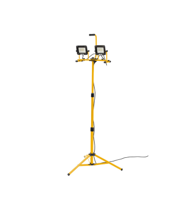 Clarke SMDT5400/1 LED Twin Work Light with Tripod (110V) - Code 4003647