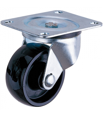 Clarke Polypropylene Castors Fixed / Swivel / Swivel & Brake (50mm - 100mm) - Code 4200027
