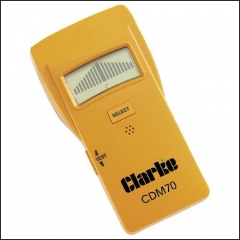 Clarke 3-in-1 Super Detector with LCD - CDM70