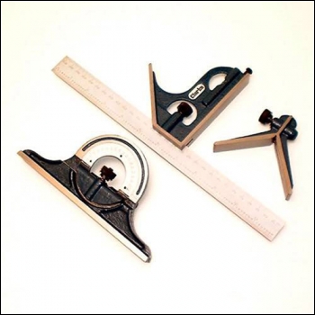 Clarke CM170 Combination Square Set