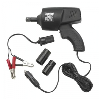 Clarke CIR13C  � inch  Impact Wrench Kit (12v)