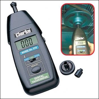 Clarke CT2 Digital Contact Tachometer