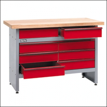 Clarke CWB1200P 8 Drawer Workbench