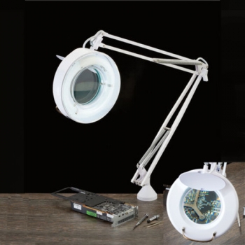 Clarke SAM100B Desk Mounted Magnifying Lamp - Code 5460532