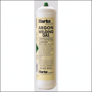 Clarke Argon Gas Cylinder
