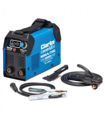 Clarke 200A MMA/TIG 200 Inverter Welder (230V) - Code 6012102