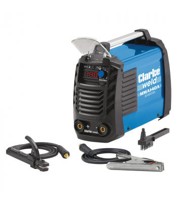 Clarke MMA140A ARC/MMA Inverter Welder (140A) - Code 6012161