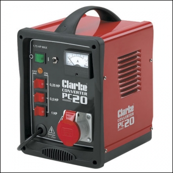 Clarke PC 20 - 2hp Phase Converter PC20