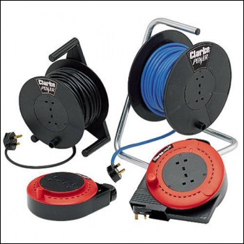 Clarke CCR227 25M Cable Reel (230v)