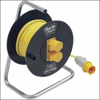 Clarke CCR110 25M Cable Reel (110v)