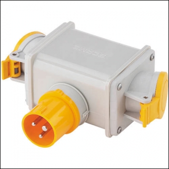 Clarke 2-Way Adaptor Plug 16A 110v