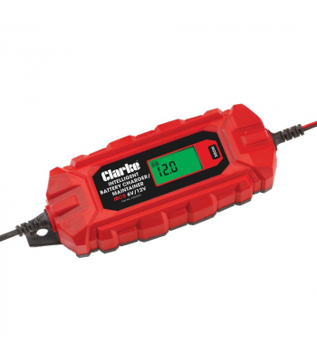 Clarke IBC5 6/12V Intelligent 4A Battery Charger - Code 6266330