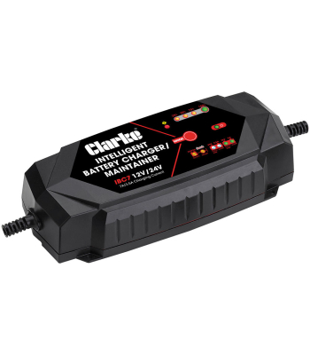 Clarke IBC7 12/24V 7A Intelligent Battery Charger  - Code 6267008