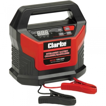 Clarke IBC20 Intelligent 20A Battery Charger 12/24V - Code 6267012