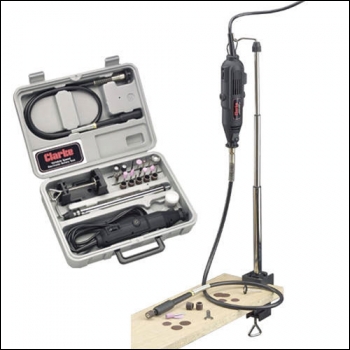 Clarke  CRT40 - 40pce Rotary Tool Kit
