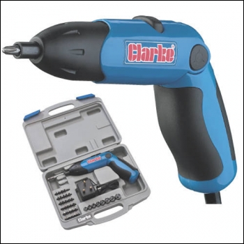 Clarke CCS36V 3.6v Cordless Screwdriver Kit