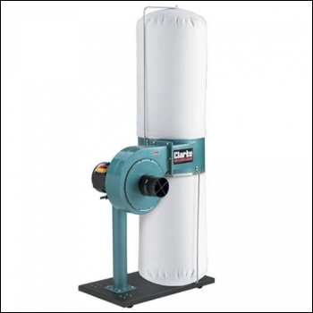 Clarke CDE7B Dust Extractor 70 Litre Capacity inc Castors