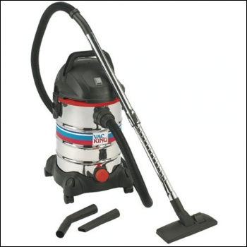 Clarke Vac King Wet & Dry Vacuum Cleaner - CVAC25SS
