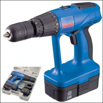 Clarke CCD240 - 24v Cordless Hammer Drill