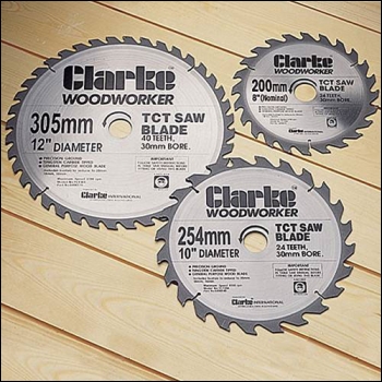 Clarke TCT308 - 305mm TCT Saw Blade
