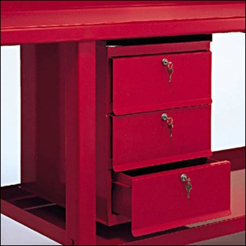 Clarke Steel 3 Drawer Unit