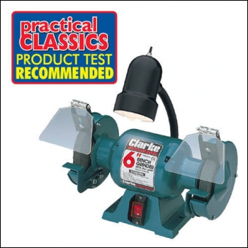 Clarke CBG6RL 6 inch  Bench Grinder with Work Light