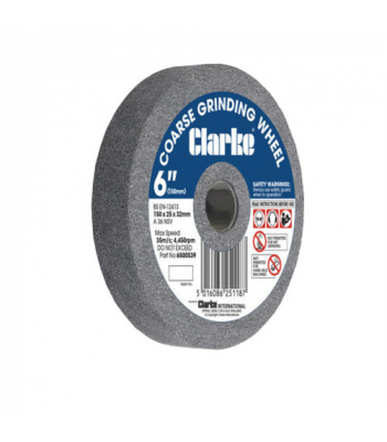 Clarke CHBDG500 - 6” (150mm) Coarse Grinding Wheel - Code 6500539