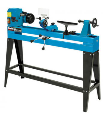 Clarke CWL1000CF 40” 1000mm Wood Lathe with Variable Speed & Copy Follower (230V) - Code 6500689