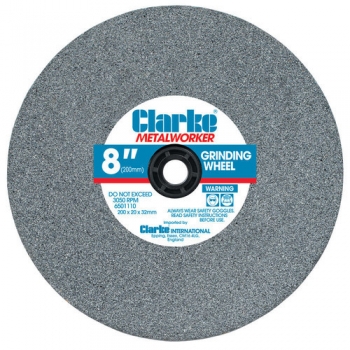 Clarke 8 inch  (200mm) Fine Grinding Wheel - Code 6501040