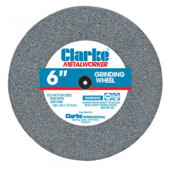 Clarke 6 inch  (150mm) Fine Grinding Wheel - Code 6501043