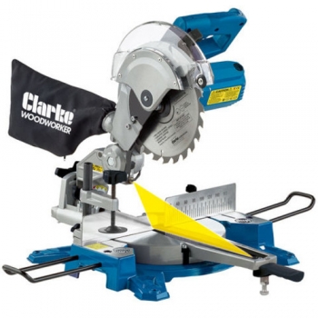 Clarke CMS210S 210mm Sliding Compound Mitre Saw - Code 6501325
