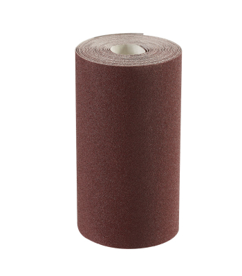 Clarke Red Aluminium Oxide Roll 5m x 115mm - Grit: P80 - Code 6502382
