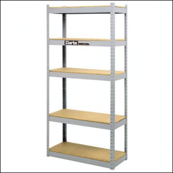 Clarke CSL5400 - 5 Shelf Industrial Shelving Unit