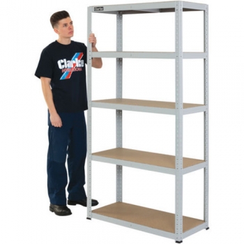 Clarke CSM5100LG 100kg Boltless shelving (Light Grey) - Code 6600732