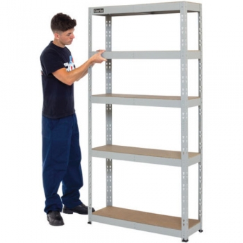 Clarke CSM5265/30LG Heavy Duty Boltless Shelving - Light Grey - Code 6600762